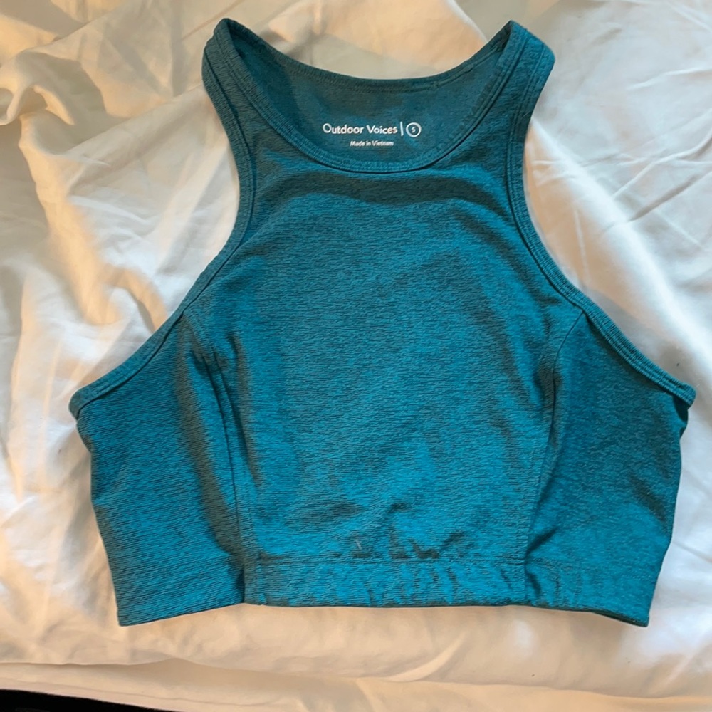 OUTDOOR VOICES CROPPED TANK